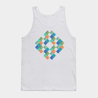 Multiple Cubed Ripple 2 Tank Top